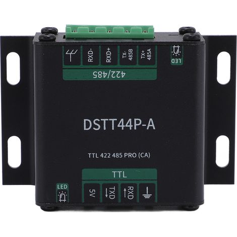 Convertisseur TTL vers RS422/RS485 avec isolation de l'alimentation CC, module adaptateur industriel isolé TTL vers 422/485 et indicateur LED. (1/5)