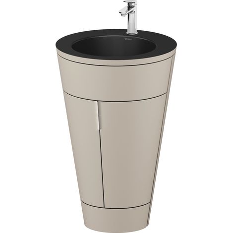 Duravit Starck 1 conjunto en c, de pie, redondo, 560x864x605mm,
