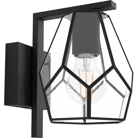 Applique Murale EGLO Mardyke Noir E27 40W (1/3)