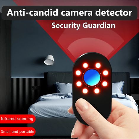 Détecteur de caméras cachées anti-caméras indiscrètes, scanner mobile, charge USB, lunettes espionnes