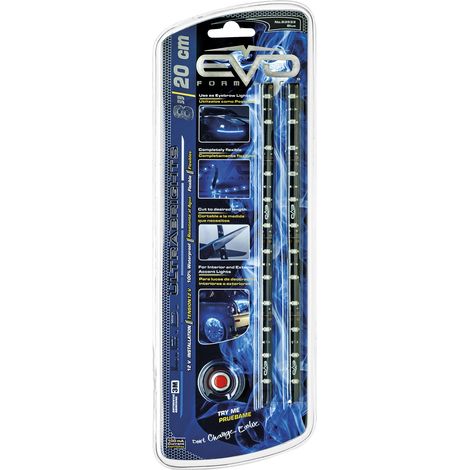 2 Bandes Led Ultrabright Bleu 20CM