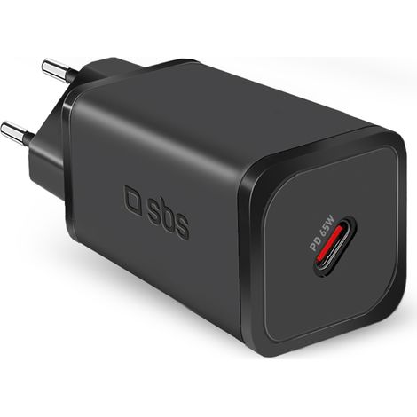 GaN-Wandladegerät mit Power Delivery 65W - Schwarz (1/5)