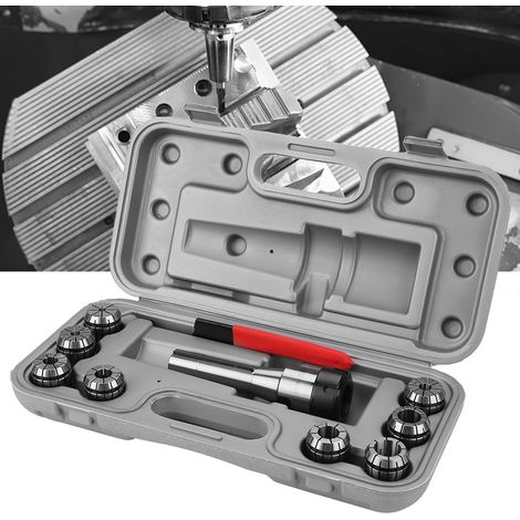 Jeu de 10 pinces de serrage R8-ER32 pour centre d'usinage CNC (1/5)