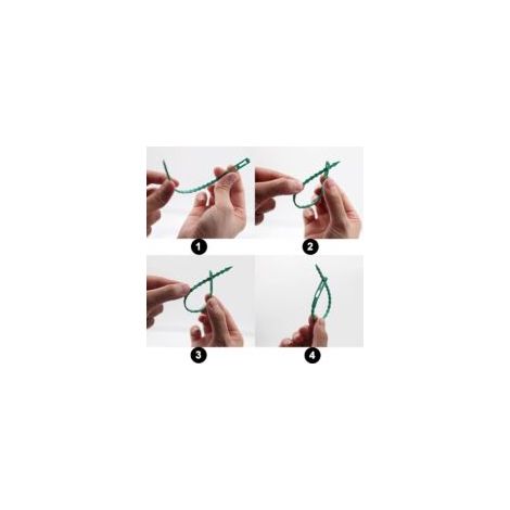 160 pezzi di fascette regolabili per piante da giardino, supporto e legacci per piante, aiutano a sostenere piante e arbusti, fascette in plastica flessibile (3 misure) - Crezuo