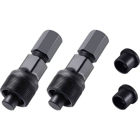 Lot de 2 Extracteur de Manivelle Vélo - Outil de Démontage de Manivelle de Pédalier - Compact et Facile à Utiliser,Outil de dépose de pédalier de vélo (1/5)