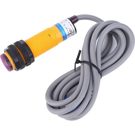 10 JYIO Lichtschranken mit diffuser Reflexion für Werkzeugmaschinen E3F DS10C4 10-30V DC (1/5)