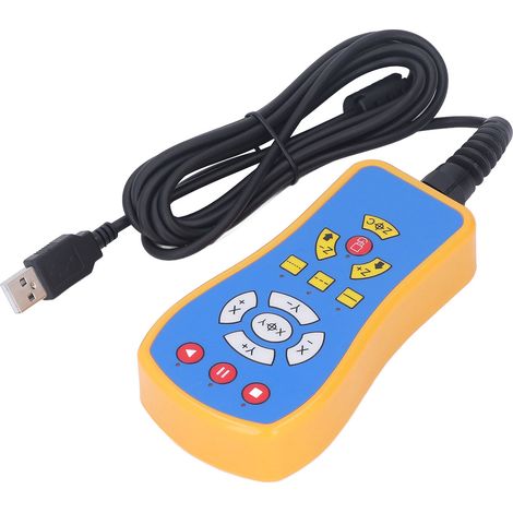 Poignée de contrôle universelle USB pour machine CNC 3 axes, volant de gravure et fraisage compatible NCSTUDIO, manette de commande pour graveur. (1/5)