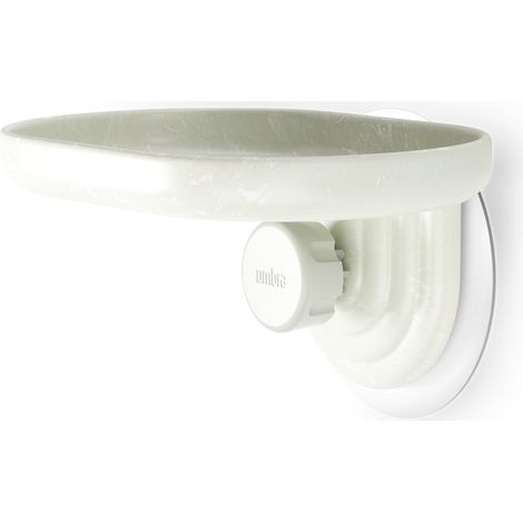 Portasapone adesivo 14x9x9cm Sabbia dell'Oceano Umbra