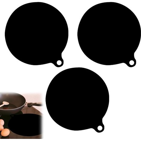 Tapis de cuisson à induction:Lot de 3, résistant aux rayures, réutilisable, isolé (1/5)