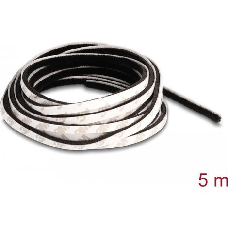 Bordo porta delock self-adhesive brush strip 5 mm 5 m