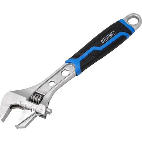 Draper 04300 Reversible Adjustable Wrench, 307mm (1/2)