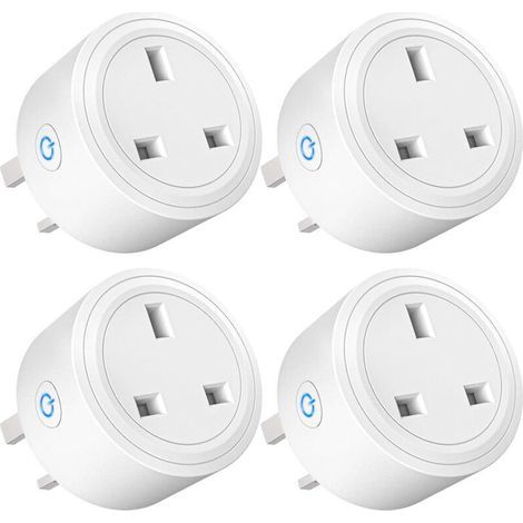 Prise intelligente, prise intelligente avec télécommande et minuterie, prise Wifi sans hub requis (1/5)