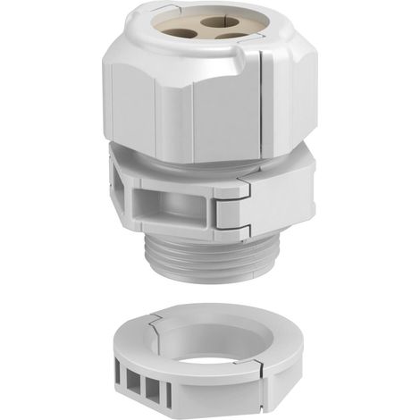 OBO Bettermann Kabelverschraubung teilbar V-TEC TB25 3x9 mit Gegenm.