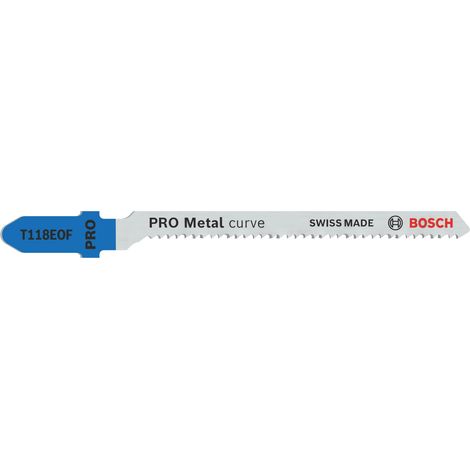 5x Lame de scie sauteuse Metal curve T118EOF (1/5)
