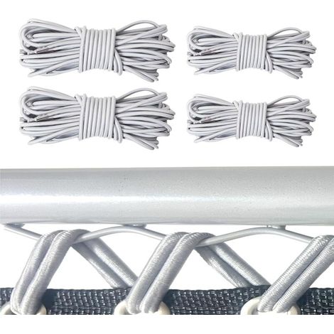 Stück elastisches Ersatzseil, elastisches Seil, geeignet für Gartenliegestühle im Freien, Gartensessel im Freien, Gartenloungestühle, Terrassen-Strandstühle und andere Stühle