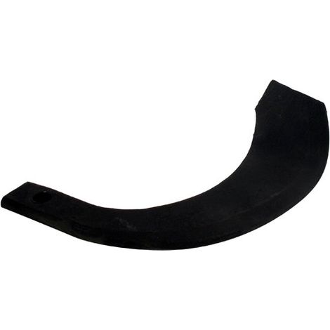 Couteau de fraise droit pour fraise arrière – Adaptable sur Kubota, Iseki, Yanmar – Longueur 238mm, Hauteur 40mm, Trou diamètre 10,5mm