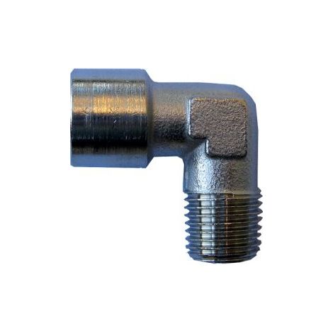GOMITO A L M/F 1/8 CROMATO (29913)