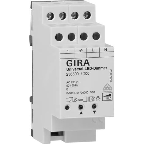 Gira S3000 Uni-LED-Dimmer REG Elektronik [236500], 2365 00 (1/2)
