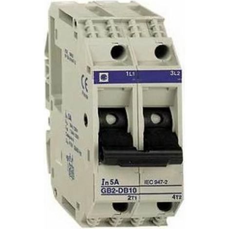 Schneider GB2DB22 Leistungsschalter für GB2DB-Steuerkreis 20 A 2P 2d