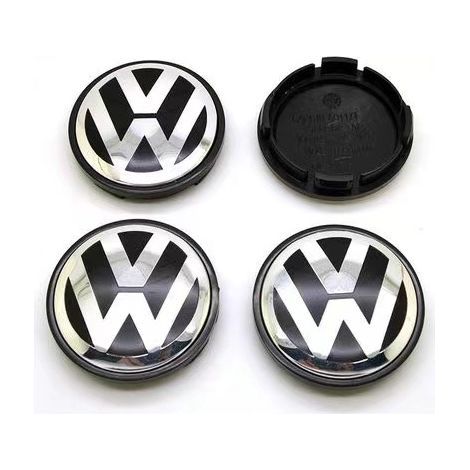 4 pièces - VW - (65 mm) Cache-moyeu de roue de rechange pour VW Passat (1/3)