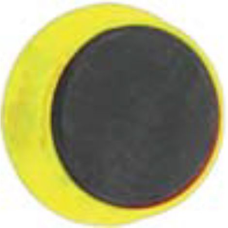 CONNEX - 2PZ CALAMITA 30MM GIALLO/BIANCO