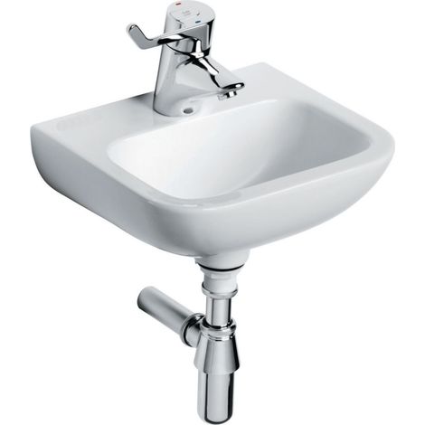 Lave-mains Matura 2 31X37 sans trop plein blanc - IDEAL STANDARD FRANCE (1/4)