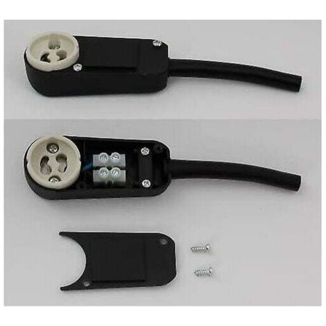 Pair Packung mit 10 Anschlussdosen, GU10-Fassung für LED- und Halogen-Einbaustrahler