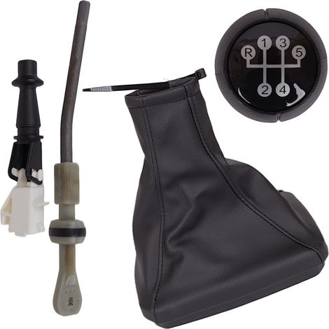 Opel Corsa C 00- 5-Gang-Schaltknauf + Schaltsack + Schalthebel (3-teiliges Set) (1/5)