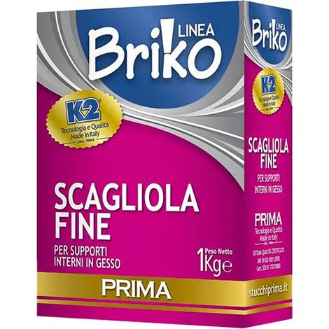 SCAGLIOLA FINE IN POLVERE 'BRIKO K2' Kg. 4 - sacchetta