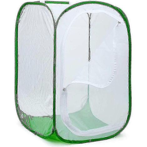 Grand terrarium pliable pour papillons filet à insectes et papillons compatible avec des inserts d'élevage (1/3)