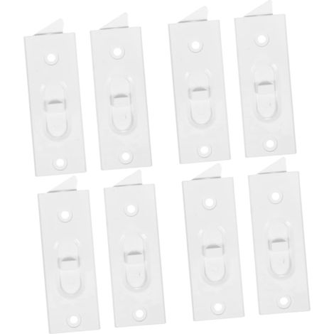 4 Paires Verrou de Fenêtre de Loquets de Remplacement pour Fenêtre à Tirage Accessoires de Quincaillerie avec Mécanisme de Verrouillage Robuste (1/5)