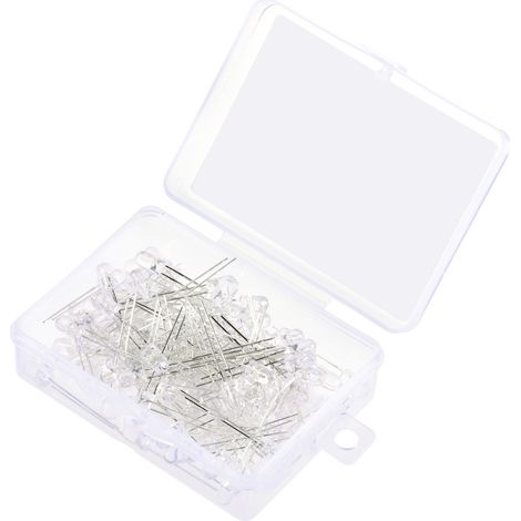 TRU COMPONENTS  LED bedrahtet  Reinweiß Rund 5 mm 19000 mcd 30 ° 20 mA 2.7 V, 3.4 V