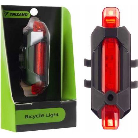 Luce posteriore per bicicletta con porta USB (1/5)