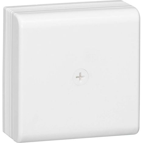 Legrand – Boîte de dérivation carrée DLPlus 150x150x65mm – Plastique blanc – Branchement sur 4 côtés – Pour moulures électriques