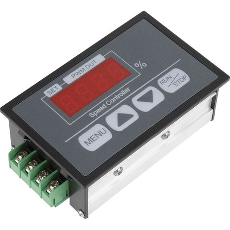 6-60V Digital Display Percentage Tachometer DC Motor Slow Start and Stop Speed Controller
