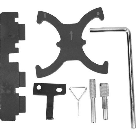 Jeu de 7 outils de calage arbre à cames et verrouillage distribution pour Ford Focus Fusion EcoSport Escape Fiesta 1.5L 1.6L, kit alignement moteur (1/5)
