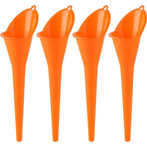 4 Pcs Entonnoir huile moteur, 28 cm Entonnoirs pour voiture (1/5)