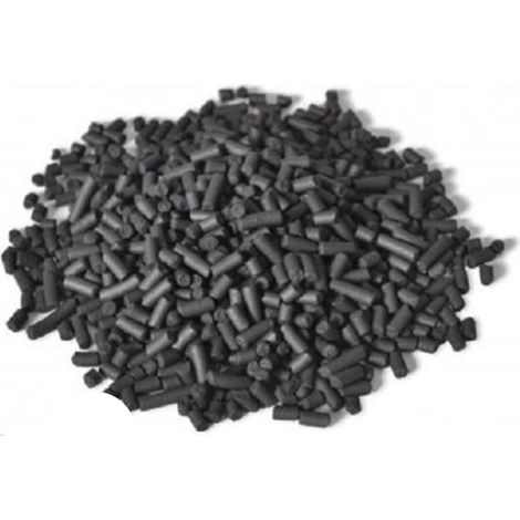 CHARBON SUPER ACTIF POUR FILTRE D'AQUARIUM POUR POISSONS D'EAU DOUCE ET MARINS 150 G. EN CYLINDRES