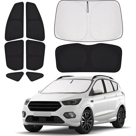 Sonnenschutz Auto für Ford Kuga 2020-2024, Sichtschutz & Wärmeisolierung, 6-teilig (1/5)