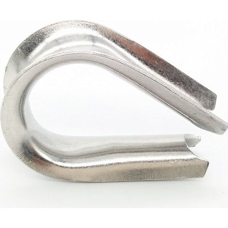 Cosse cœur - Inox A4 ØCâble 12mm - Unité - Supportage des réseaux