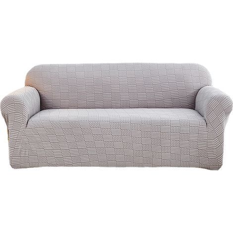 Housse de Canapé Extensible moderne,Revêtement de Canapé Couverture de Canapé(pour canapé de 3 places de 185 230cm) (1/5)