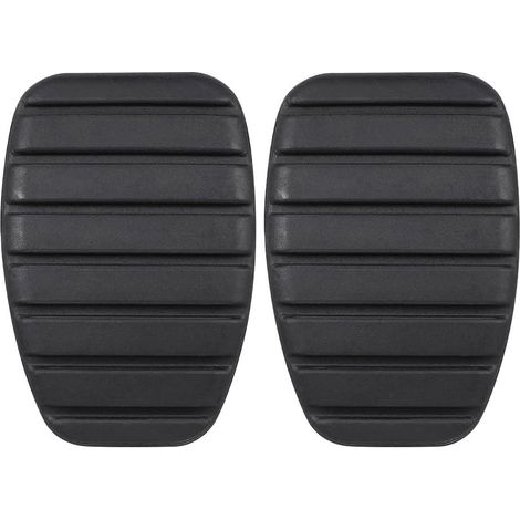 Pedal Covers for Brake and Clutch Car Pack of 2 Non-Slip Rubber Pedal Pads 2.95 x 1.97 Inches Protection for Safe Ride and Durable Use (1/5)