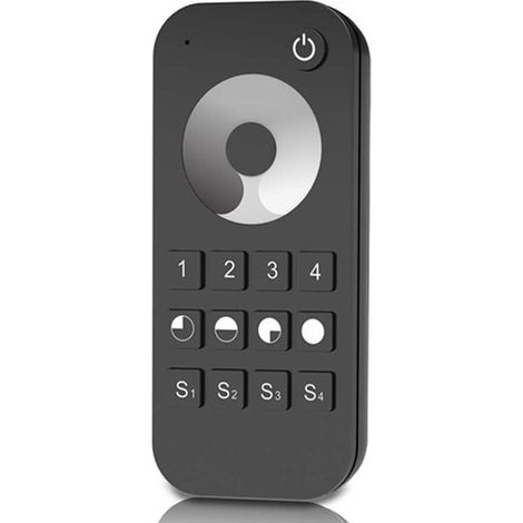 Telecomando RF 2.4GHz Radiocomando Dimmer Con Disco Touch Per 4 Zone Magnetico Compatibile Con Alimentatore Skydance