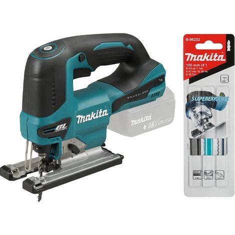 Scie Sauteuse 18V Djv184Zj + Set De 3 Lames Offert Makita