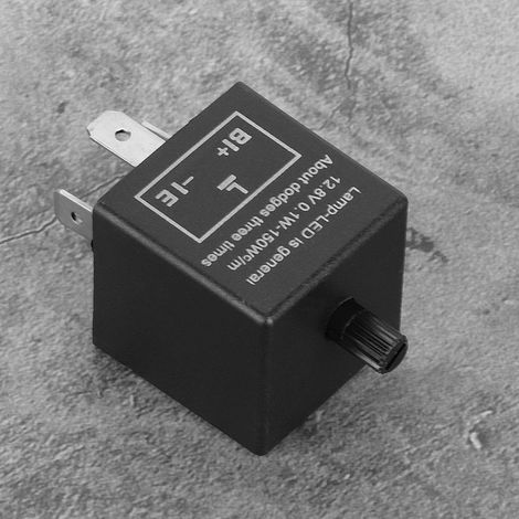 Relais clignotant réglable 12 V 3 broches CF13-JL02 pour voiture (1/5)
