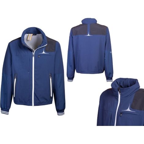GIUBBINI STELLAR NYLON ALCOR BLU TG.L