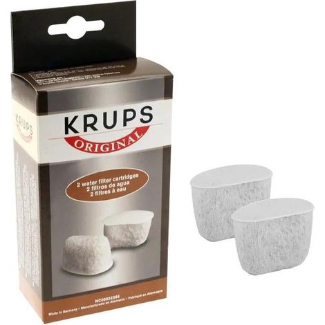 Filtro café Seb Duo Krups pack dos anti cloro sarro