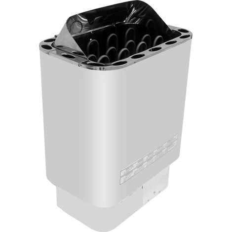 Sauna Salle Sauna poêle ménage Petit Acier Inoxydable Sueur poêle à Vapeur Chauffage équipement de Chauffage hammam Sec chaudière Murale température constante(AB60) (1/5)