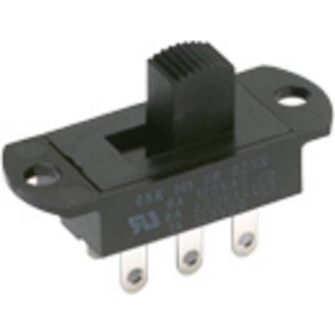 C & K Switches S202121SS03Q Interrupteur à glissière 125 V 6 A 2 x On/On 1 pc(s) Bulk (1/2)
