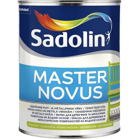 Sadolin Paint Master Novus peinture blanche demi-mate 1.36 kg (1/2)
